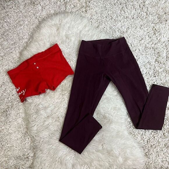 Bundle / lot 2 pieces Aerie shorts and leggings size S - Picture 1 of 8